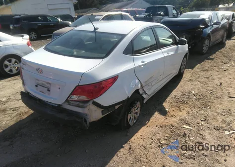 2017 Hyundai Accent Se from USA, damaged, VIN KMHCT4AE8HU271460